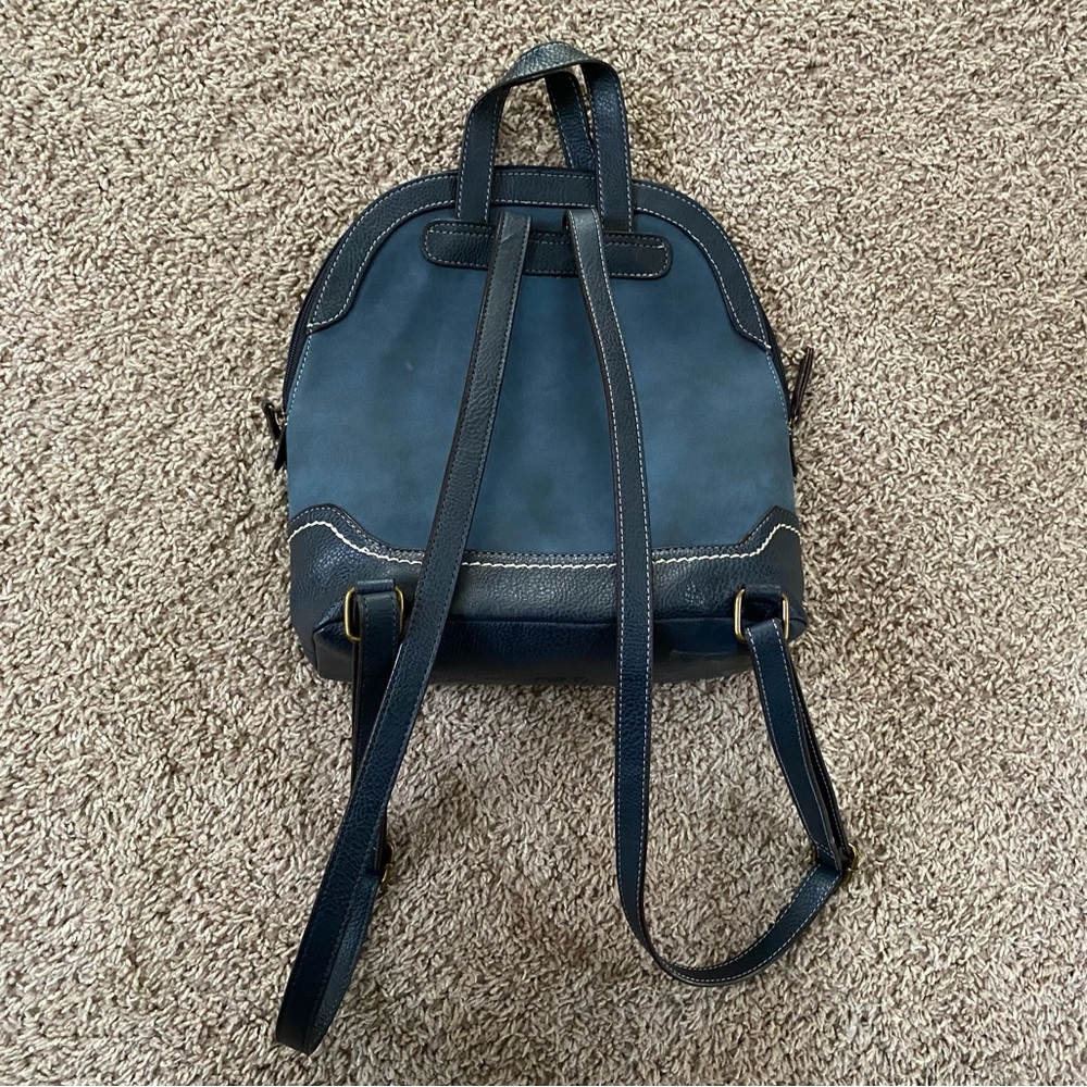 BOC faux leather backpack purse - Picture 2 of 7